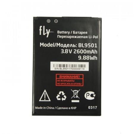 Акумулятор Fly BL9501 (2600 mAh)