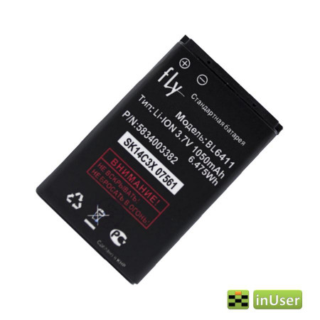 Акумулятор Fly DS107D для BL6411 