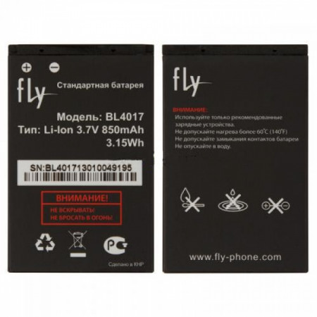 Акумулятор BL4017 для Fly DS125