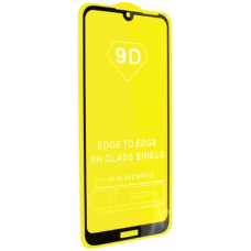 Защитное стекло 9D для Huawei Y6 (2019) / Honor 8A (black)