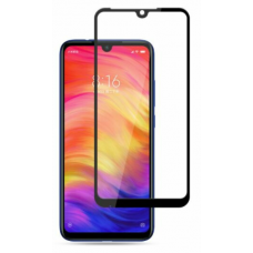 Защитное стекло 6D для Xiaomi Redmi Note 7/7Pro (чёрный)
