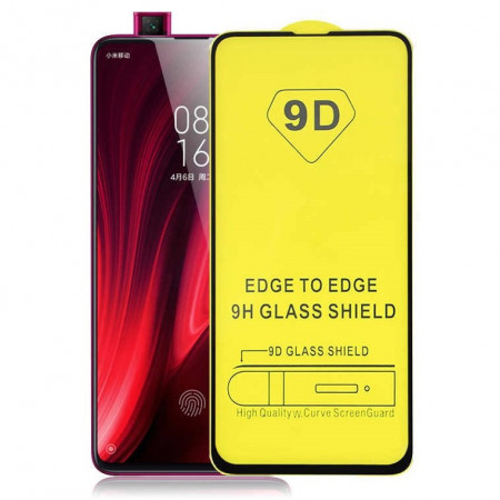 Защитное стекло 9D для Xiaomi Mi 9T/9T Pro, Redmi K20/K20Pro (black)