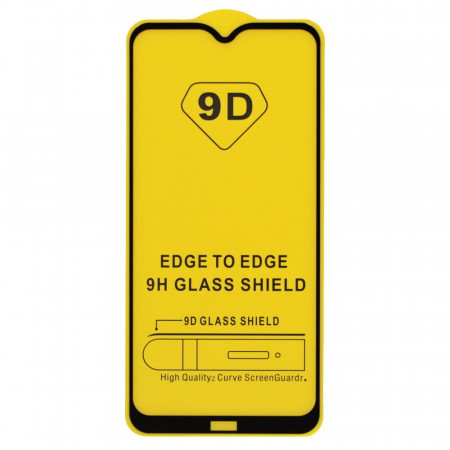 Защитное стекло 9D для Xiaomi Redmi 8/8A (чёрный)