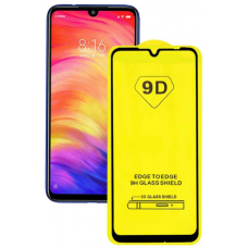 Защитное стекло 9D для Xiaomi Redmi Note 7/7Pro (чёрный)