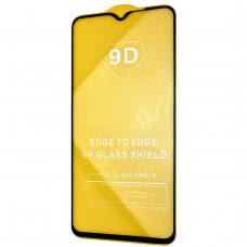 Защитное стекло 9D для Xiaomi Redmi Note 8 Pro (чёрный)