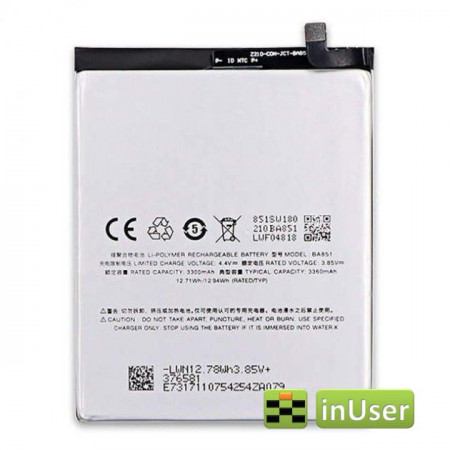 Акумулятор BA851 для Meizu E3 3300 mAh
