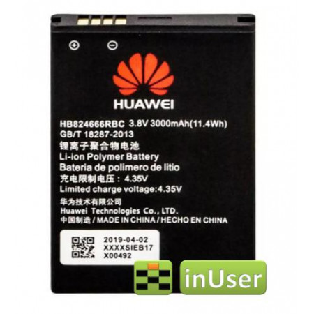 Акумулятор Huawei HB824666RBC для WIFI Router E5577, E5776, E5776s-601, E5577Cs-603, E5577s-321, E5787s-33a 3000mAh 
