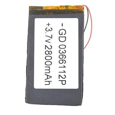 Універсальний polymer АКБ 0366112P (2800mAh 3.7V)