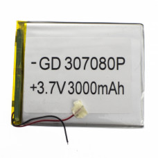Універсальний polymer АКБ 037080P (3000mAh 3,7V)