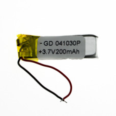 Універсальний polymer АКБ 041030P (200mAh 3,7V)