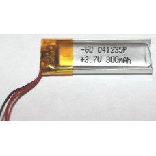 Універсальний polymer АКБ 041235P, 401235P (300mAh 3,7V)