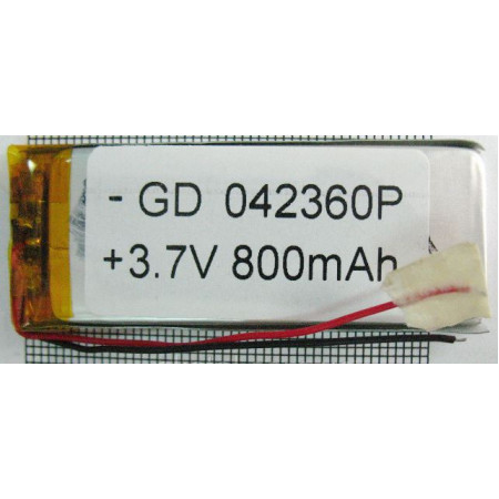 Універсальний polymer АКБ 042360P (1000mAh 3,7V)