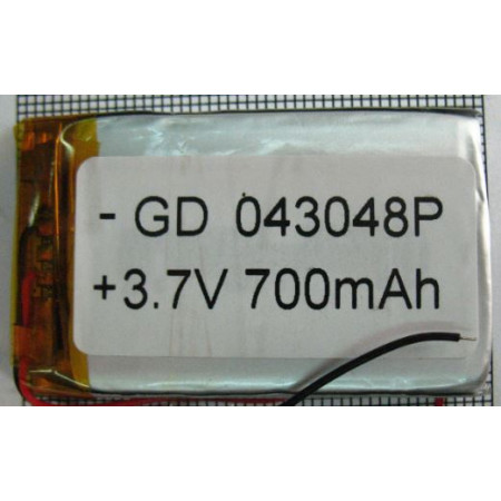 Універсальний polymer АКБ 043048P (700mAh 3.7V)