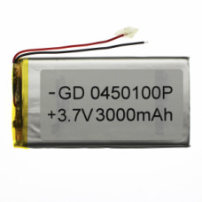 Універсальний polymer АКБ 0450100P (3000mAh 3,7V)