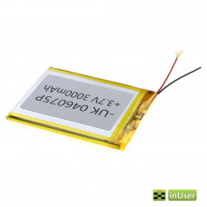 Універсальний polymer АКБ 046075Р (3000mAh 3.7V)