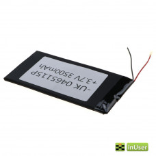 Універсальний polymer АКБ 0465115Р (3500mAh 3.7V)