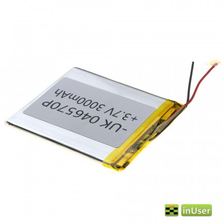 Універсальний polymer АКБ 046570Р (3000mAh 3.7V)