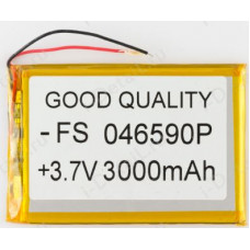 Універсальний polymer АКБ 046590P (3000mAh 3,7V)
