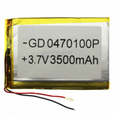 Універсальний polymer АКБ 0470100P (3500mAh 3,7V)