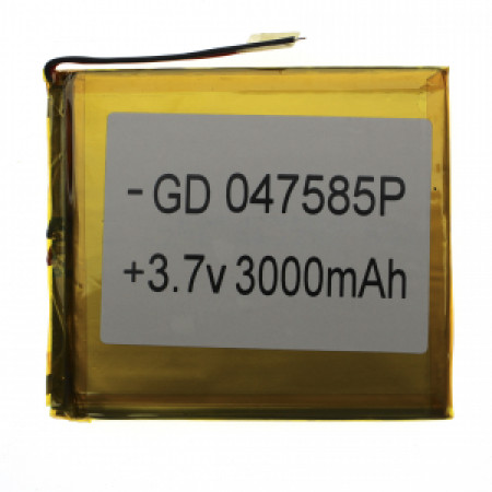 Універсальний polymer АКБ 047585P (3000mAh 3,7V)