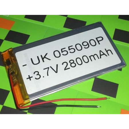 Універсальний polymer АКБ 055090P (2800mAh 3,7V)