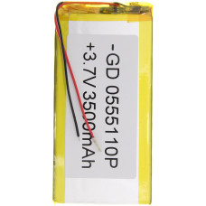 Універсальний polymer АКБ 0555110P (3500mAh 3.7V)