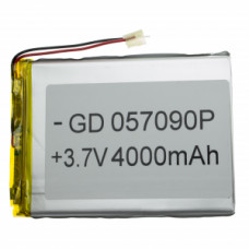 Універсальний polymer АКБ 057090P (4000mAh 3,7V)