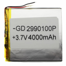 Універсальний polymer АКБ 2990100P (4000mAh 3,7V)