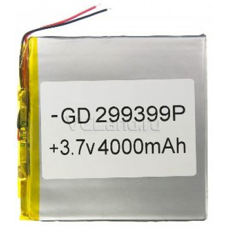 Універсальний polymer АКБ 299399P (5000mAh 3.7V)