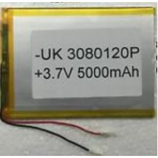 Універсальний polymer АКБ 3080120P (5000mAh 3.7V)