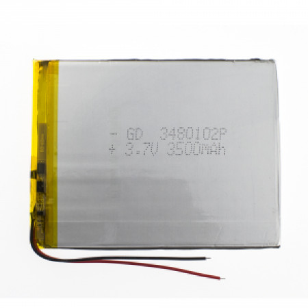 Універсальний polymer АКБ 3480102P (3500mAh 3,7V)