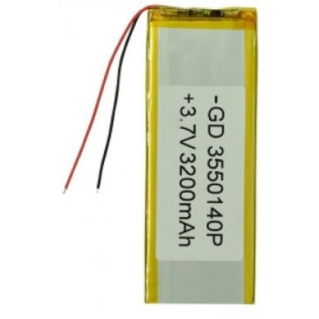 Універсальний polymer АКБ 3550140P (3200mAh 3,7V)