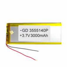 Універсальний polymer АКБ 3555140P (3500mAh 3,7V)