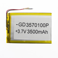 Універсальний polymer АКБ 3570100P (3500mAh 3,7V)