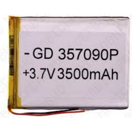 Універсальний polymer АКБ 357090P (3500mAh 3,7V)