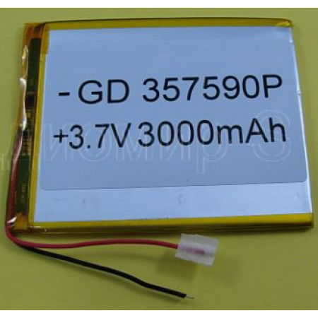 Універсальний polymer АКБ 357590P (3500mAh 3.7V)