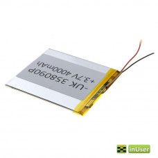 Універсальний polymer АКБ 358090Р (4000mAh 3.7V)
