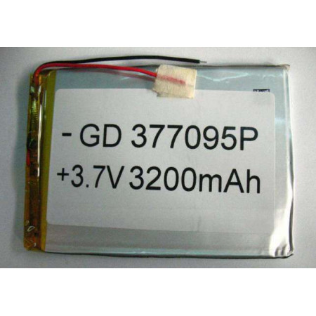 Універсальний polymer АКБ 377095P (3500mAh 3,7V)