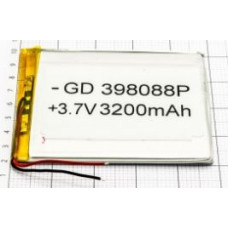 Універсальний polymer АКБ 398088P (3200mAh 3,7V)