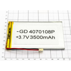 Універсальний polymer АКБ 4070108P (3500mAh 3.7V)