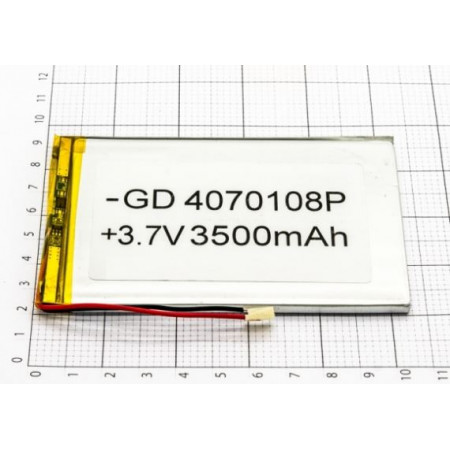 Універсальний polymer АКБ 4070108P (3500mAh 3.7V)