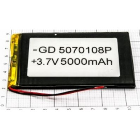 Універсальний polymer АКБ 5070108P (5000mAh 3.7V)
