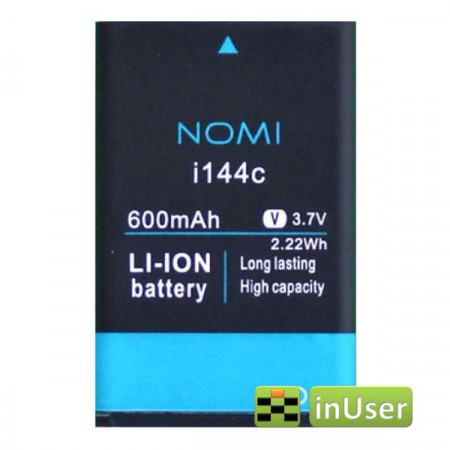 Акумулятор NB-144 для Nomi i144 / Nomi i144m / Nomi i144s