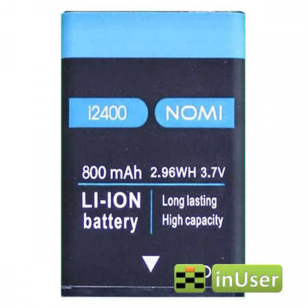 Акумулятор NB-2400 для Nomi i2400 / Nomi i2420 / Nomi i248 / Nomi i2402