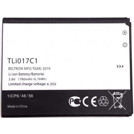 Акумулятор для Alcatel TCL TLi017C1, TLi017C2 для one touch OT 5027B Dawn, OT 4060O Streak, OT 4060A Ideal, OT 5017 Pixi 3 4.5 4G) 1780 mAh
