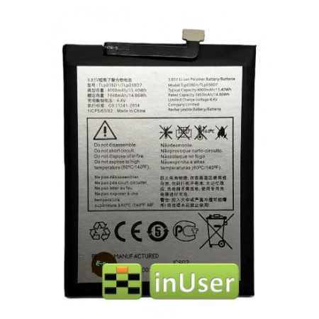 Акумулятор для Alcatel 3L 2020, 5029D, TLp038D1, TLp038D7, TLP038DA, Original