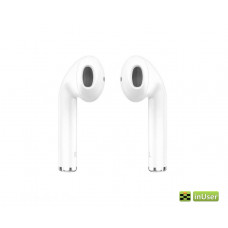 Беспроводные наушники Bluetooth Airpods Borofone BW01 / BE34 TWS с микрофоном, Bluetooth 5.1 белые