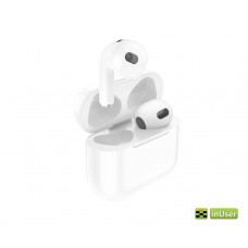 Беспроводные наушники Bluetooth Airpods Borofone BW13 TWS с функцией беспроводной зарядки, с микрофоном, Bluetooth 5.1 белые
