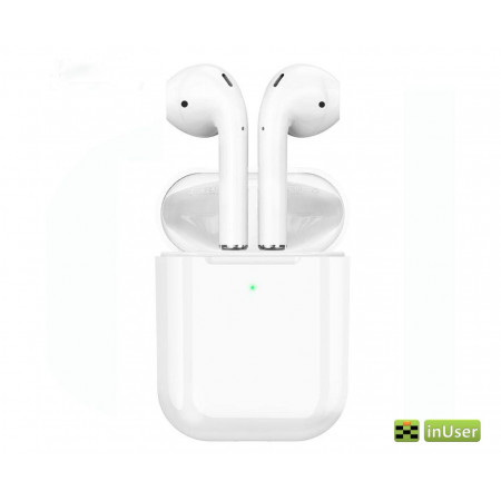 Беспроводные наушники Bluetooth Airpods Hoco EW25 TWS с микрофоном, Bluetooth 5.3, белые