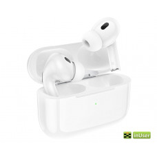 Беспроводные наушники Bluetooth Airpods Hoco EW50 TWS Bluetooth 5.3, с микрофоном, белые
